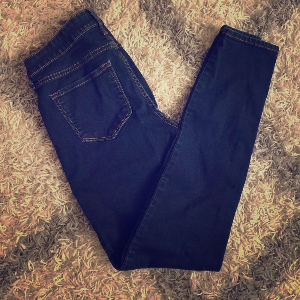 Rockstar mid-rise skinny jeans by Old Navy